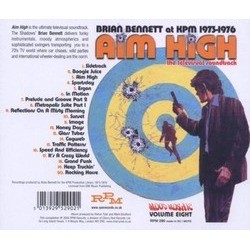 Aim High Trilha sonora (Brian Bennett) - capa de CD