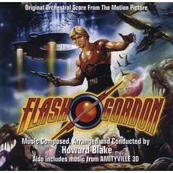 Flash Gordon / Amityville 3D Colonna sonora (Howard Blake) - Copertina del CD