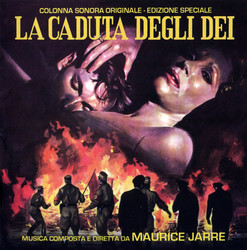 La Caduta degli Dei サウンドトラック (Maurice Jarre) - CDカバー