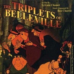 The Triplets of Belleville Soundtrack (Various Artists, Ben Charest) - CD cover
