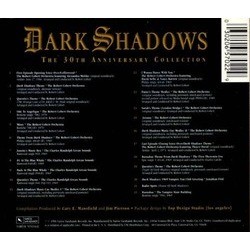 Dark Shadows Ścieżka dźwiękowa (Bob Cobert) - Okładka CD