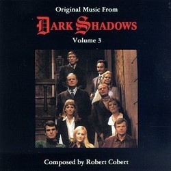 Dark Shadows Volume 3 Trilha sonora (Robert Cobert) - capa de CD
