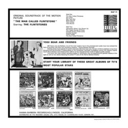 The Man Called Flintstone サウンドトラック (Ted Nichols, Marty Paich) - CD裏表紙