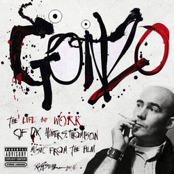 Gonzo: The Life and Work of Dr. Hunter S. Thompson Soundtrack (Various Artists, David Schwartz) - CD cover