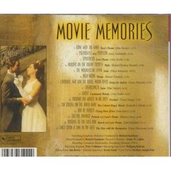 Movie Memories サウンドトラック (Various Artists) - CD裏表紙