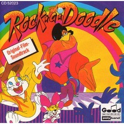 Rock-a-Doodle Trilha sonora (Robert Folk) - capa de CD
