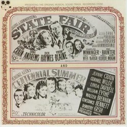 State Fair / Centennial Summer サウンドトラック (Oscar Hammerstein II, Jerome Kern, Richard Rodgers) - CDカバー
