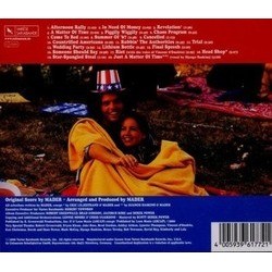 Steal This Movie Soundtrack ( Mader) - CD Back cover