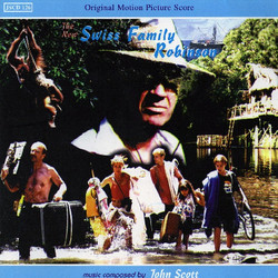The New Swiss Family Robinson サウンドトラック (John Scott) - CDカバー