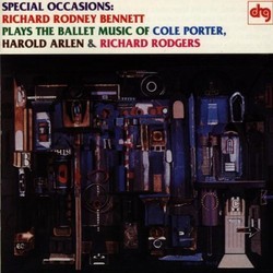 Richard Rodney Bennett Plays the Ballet Music of Cole Porter, Harold Arlen & Richard Rodgers Soundtrack (Harold Arlen, Richard Rodney Bennett, Cole Porter, Richard Rodgers) - CD-Cover
