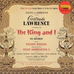The King and I Ścieżka dźwiękowa (Oscar Hammerstein II, Richard Rodgers) - Okładka CD