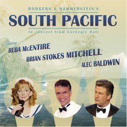 South Pacific in Concert from Carnegie Hall Soundtrack (Oscar Hammerstein II, Richard Rodgers) - CD cover