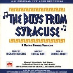 The Boys from Syracuse Soundtrack (Lorenz Hart, Richard Rodgers) - CD-Cover