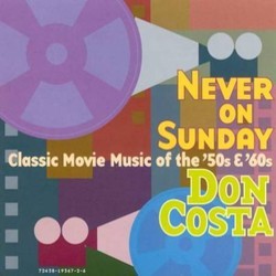 Never on Sunday Soundtrack (Various Artists, Don Costa) - CD cover
