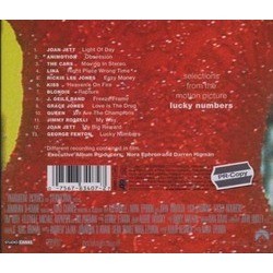 Lucky Numbers サウンドトラック (Various Artists, George Fenton) - CD裏表紙