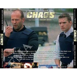 Chaos Trilha sonora (Trevor Jones) - CD capa traseira