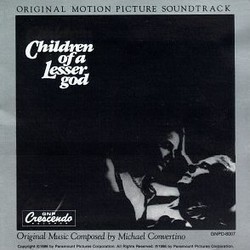 Children of a Lesser God Trilha sonora (Michael Convertino) - capa de CD