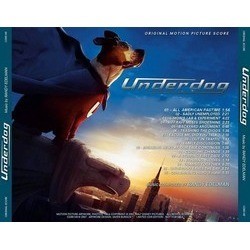 Underdog Ścieżka dźwiękowa (Randy Edelman) - Tylna strona okladki plyty CD