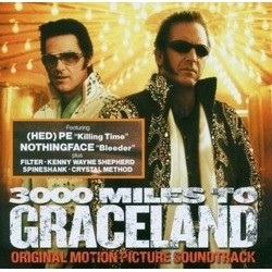 3000 Miles to Graceland サウンドトラック (Various Artists, George S. Clinton) - CDカバー