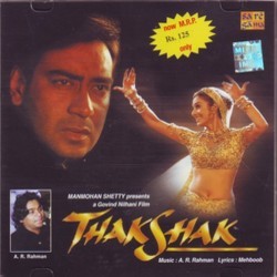 Thakshak Trilha sonora (A.R. Rahman) - capa de CD