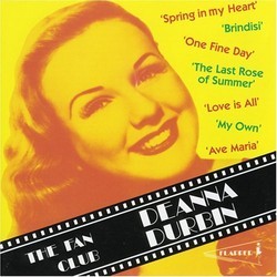 The Fan Club: Deanna Durbin Soundtrack (Various Artists, Deanna Durbin) - CD cover