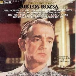 Legendary Hollywood: Miklos Rozsa Colonna sonora (Elmer Bernstein, Rainer Padberg, Mikls Rzsa) - Copertina del CD