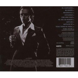 El Cantante Ścieżka dźwiękowa (Marc Anthony) - Tylna strona okladki plyty CD