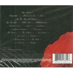 Amor en los Tiempos del Colera Ścieżka dźwiękowa (Antnio Pinto) - Tylna strona okladki plyty CD