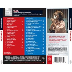 Tootsie Soundtrack (Stephen Bishop, Dave Grusin) - CD Back cover