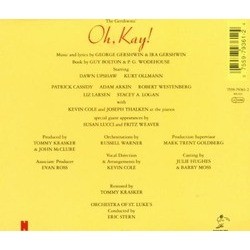 Oh, Kay! Ścieżka dźwiękowa (George Gershwin, Ira Gershwin) - Tylna strona okladki plyty CD