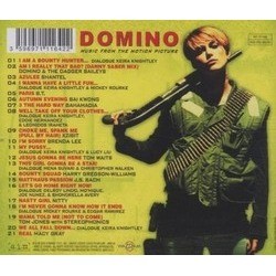 Domino Soundtrack (Harry Gregson-Williams) - CD Back cover