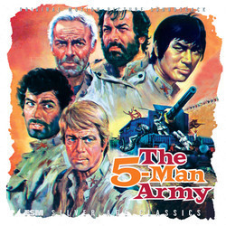 The Five Man Army Soundtrack (Ennio Morricone) - CD cover