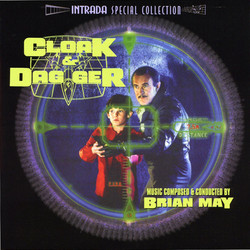 Cloak & Dagger Trilha sonora (Brian May) - capa de CD