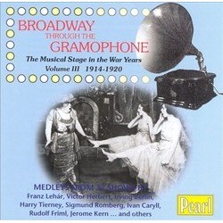 Broadway Through the Gramophone, Vol. 3 声带 (Various Artists) - CD封面