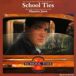 School Ties Soundtrack (Various Artists, Maurice Jarre) - CD cover