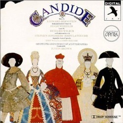 Candide excerpts 声带 (Leonard Bernstein, Lillian Hellman, John Latouche, Dorothy Parker, Richard Wilbur) - CD封面