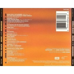 China Beach Ścieżka dźwiękowa (Various Artists) - Tylna strona okladki plyty CD