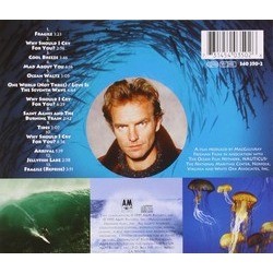 The Living Sea サウンドトラック ( Sting) - CD裏表紙