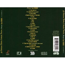 Le Fabuleux destin d'Amlie Poulain Ścieżka dźwiękowa (Various Artists, Yann Tiersen) - Tylna strona okladki plyty CD