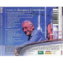 A Tribute To Jacques Cousteau Ścieżka dźwiękowa (William Goldstein) - Tylna strona okladki plyty CD