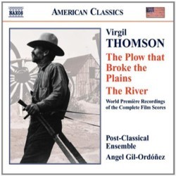 The Plow that Broke the Plains / The River Colonna sonora (Virgil Thomson) - Copertina del CD