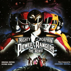 Mighty Morphin Power Rangers: The Movie Soundtrack (Graeme Revell) - CD cover