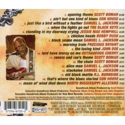 Black Snake Moan Soundtrack (Scott Bomar) - CD Back cover