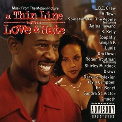 A Thin Line Between Love & Hate Ścieżka dźwiękowa (Various Artists) - Okładka CD