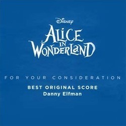Alice in Wonderland Soundtrack (Danny Elfman) - CD cover