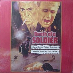 Death of a Soldier Soundtrack (Allan Zavod) - CD-Cover