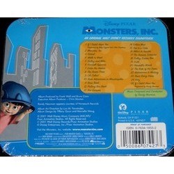 Monsters, Inc. Soundtrack (Randy Newman) - CD Back cover