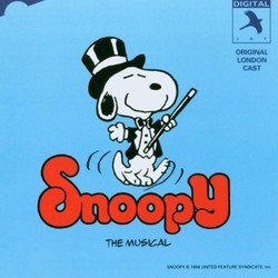 Snoopy: The Musical Soundtrack (Larry Grossman, Hal Hackady) - CD cover