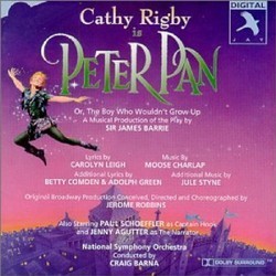 Peter Pan Soundtrack (Moose Charlap , Betty Comden, Adolph Green, Carolyn Leigh, Jule Styne) - CD cover