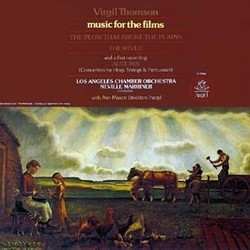 The Plow that Broke the Plains / The River Colonna sonora (Virgil Thomson) - Copertina del CD